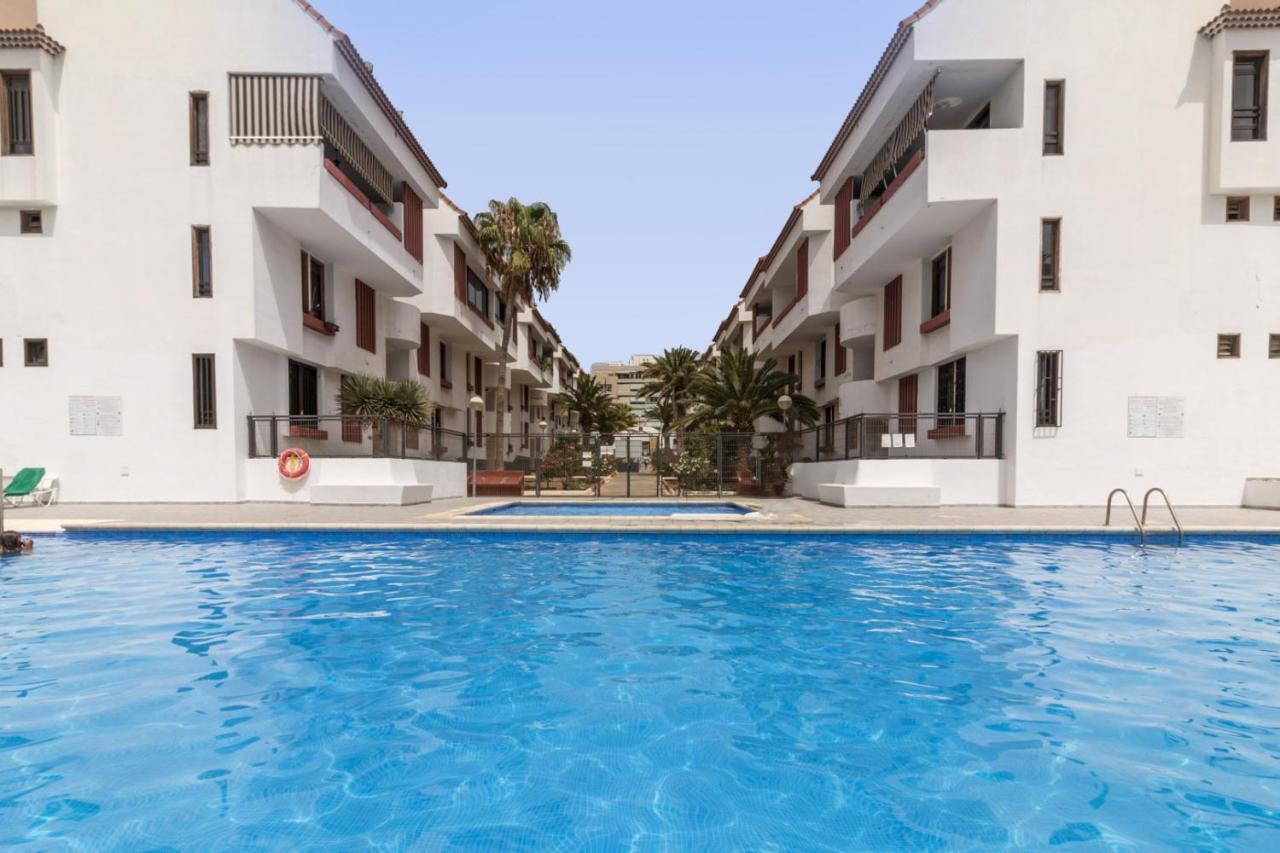 Homeforguest New Modern Apartment With Pool Arona  Bagian luar foto